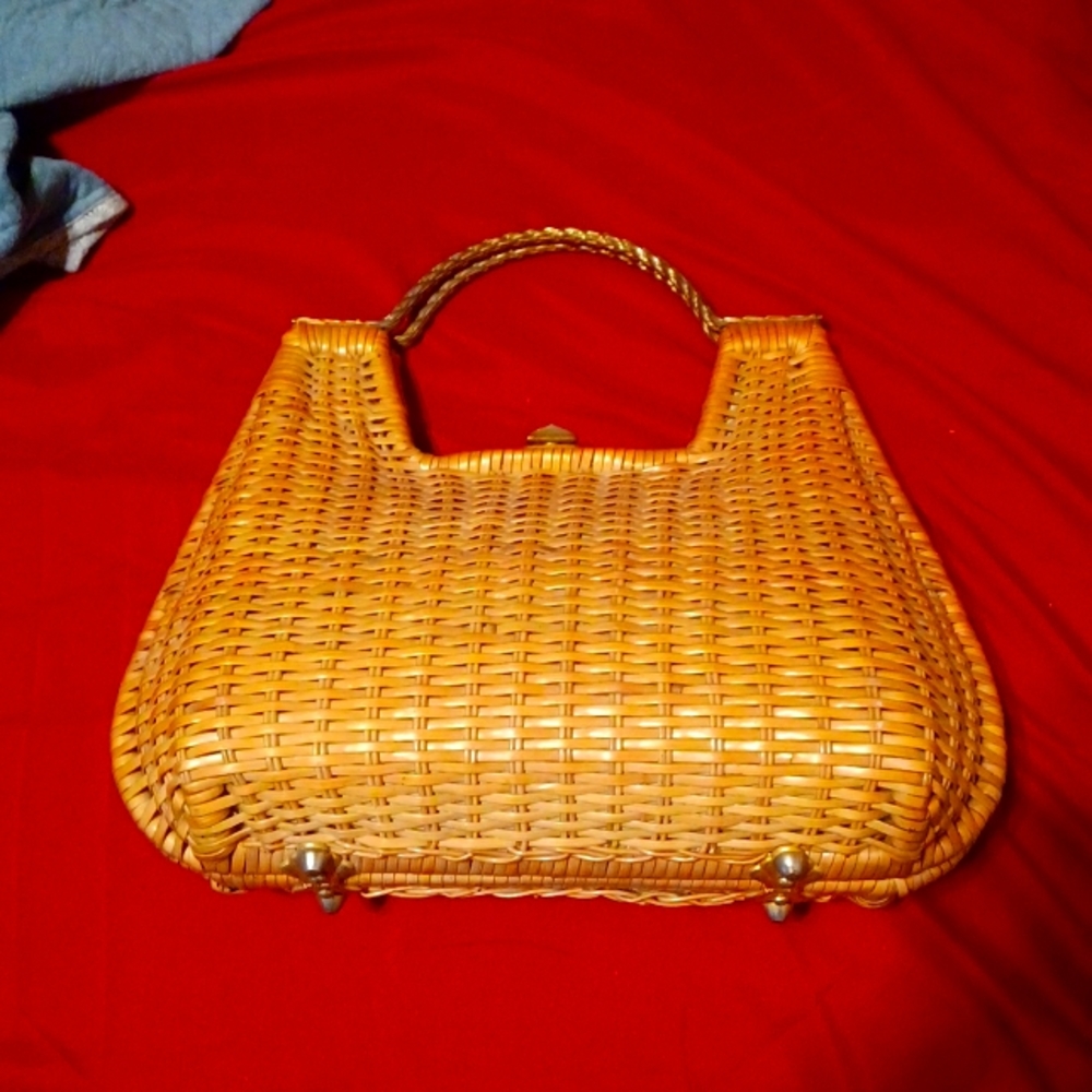 Vintage Wicker Handbag